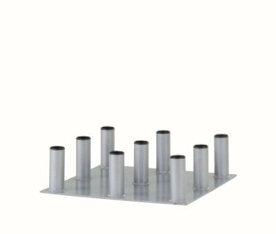 Ablage für 9 Olympic Hantelstangen