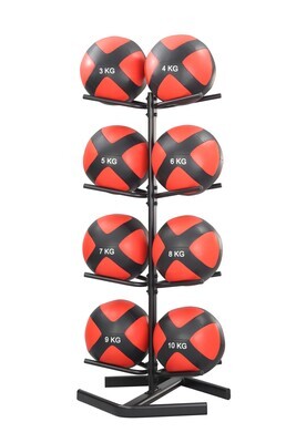 Ablage für 8 Wall Balls (ohne Bälle)
