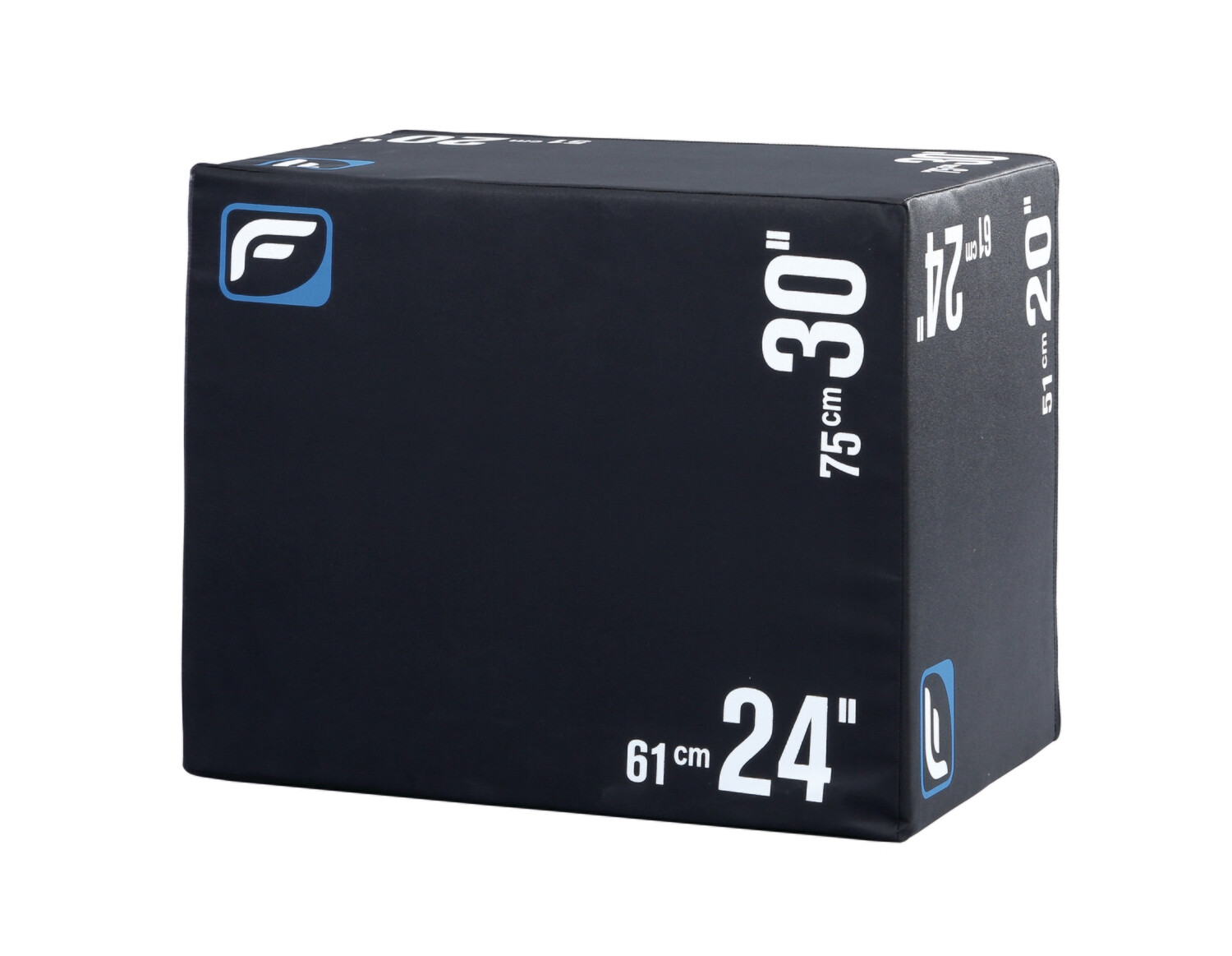 Soft-Plyobox aus Hartschaum - 3 in 1 - schwarz