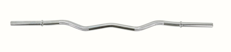 SZ Langhantelstange 120 cm chrom inkl. Federsteller 120 cm