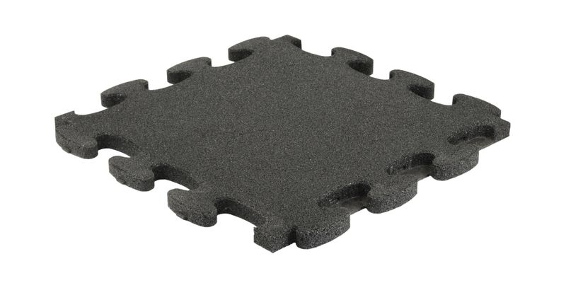 Bodenbelag "Puzzle 3-D" (Fliese 55 x 55 cm ) stark dämpfend , für Freihantel-/Trainingsbereich