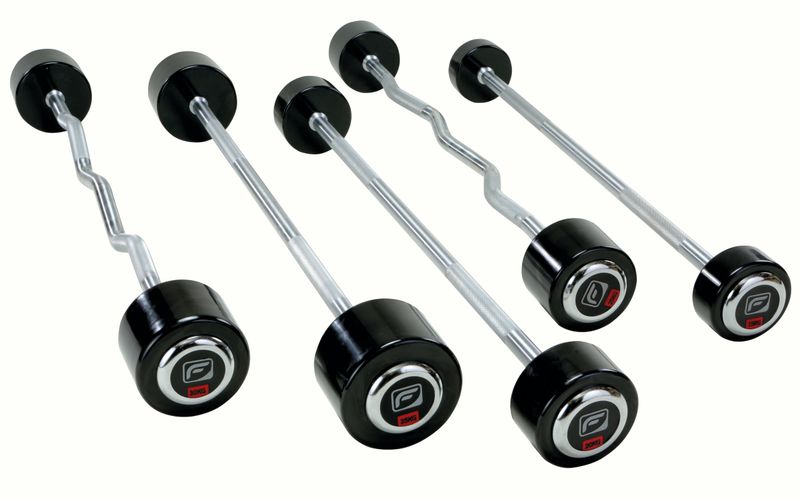 Polyurethan SZ-Langhanteln von 10 kg - 55 kg (Steigerung 5 kg)