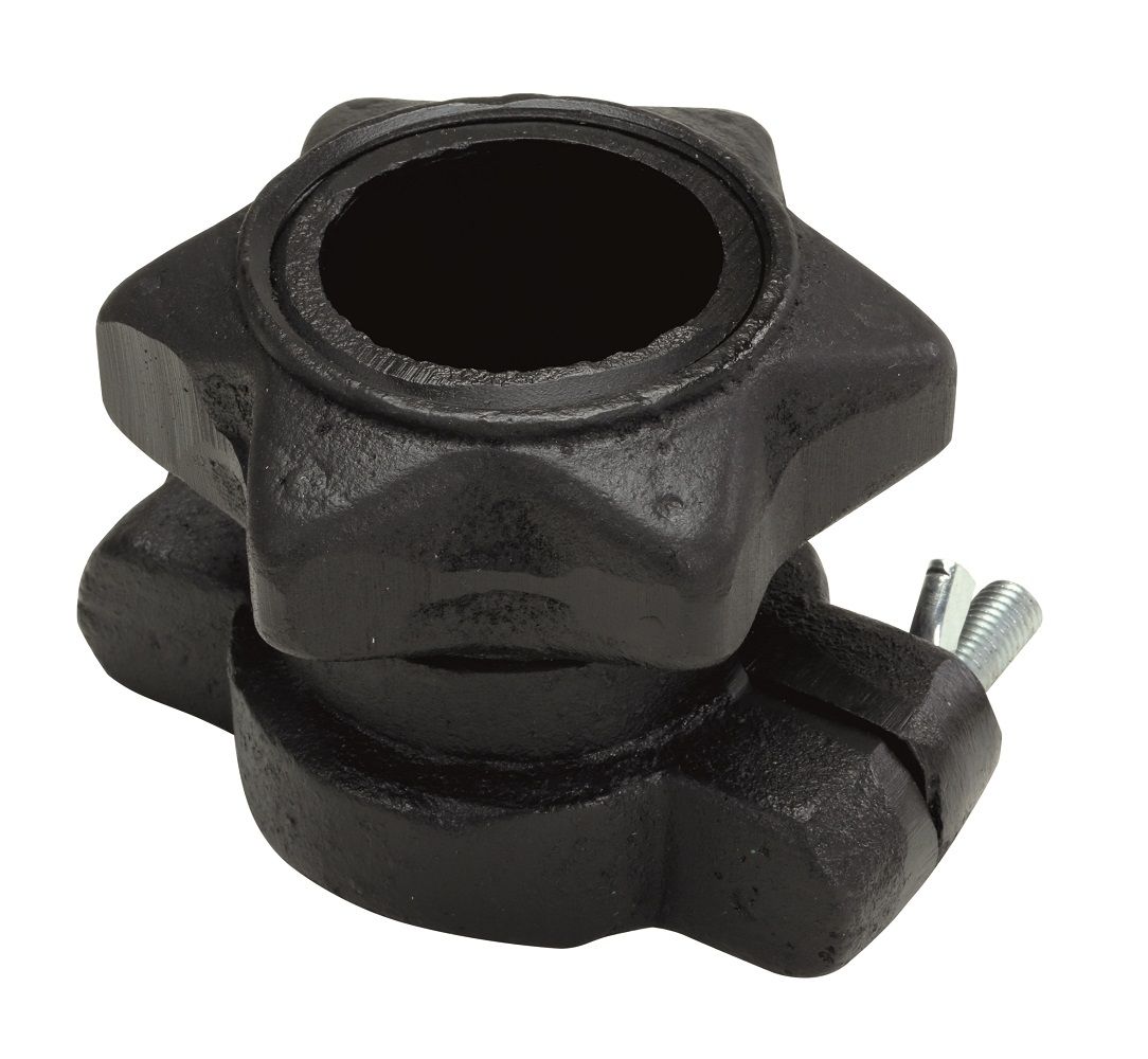 Olympic Sternverschluss 50mm Guß - schwarz