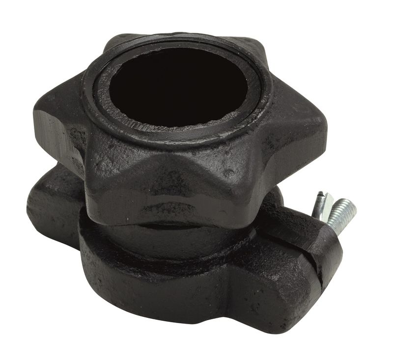 Olympic Sternverschluss 50mm Guß - schwarz