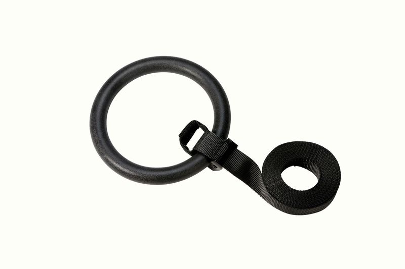 2 Ringe Kunststoff (ABS) D: 18cm inklusive Gurte