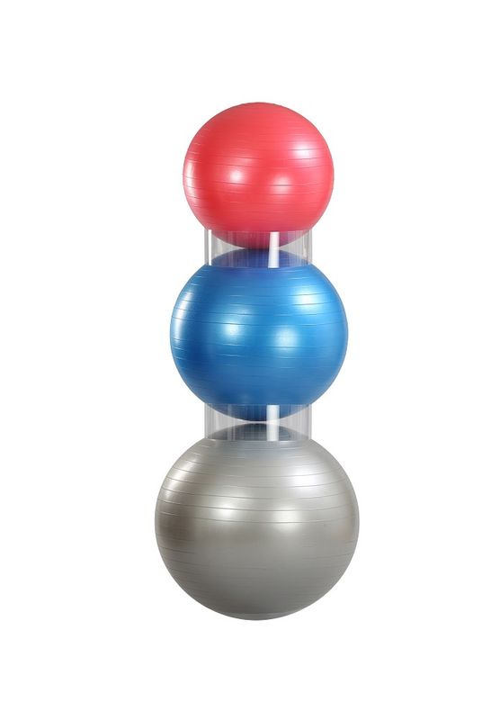 Stapelhilfe für Gymnastikbälle  (ohne Bälle)