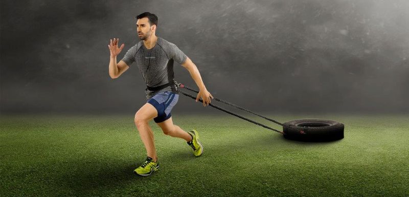 Athletic-Trainer - breiter Gurt - variabel einstellbar