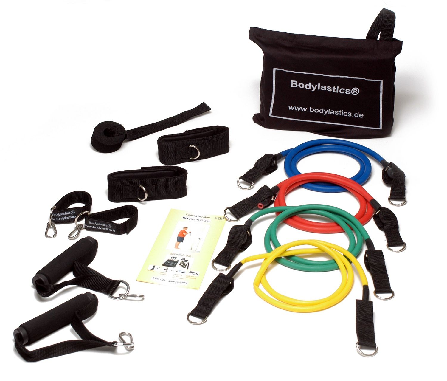 Tube-Set Bodylastic  &quot;Standard&quot; - 4 Stärken - farbig