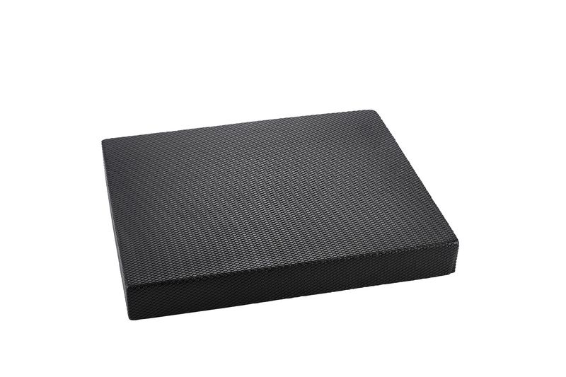 Softboard viereckig - schwarz
