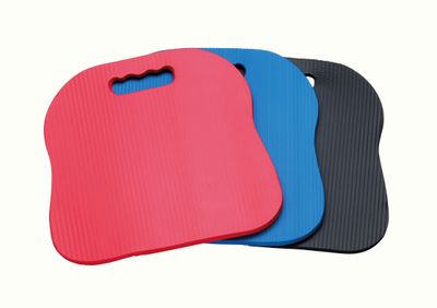 Yoga Knie- und Sitzkissen - rot / blau / schwarz