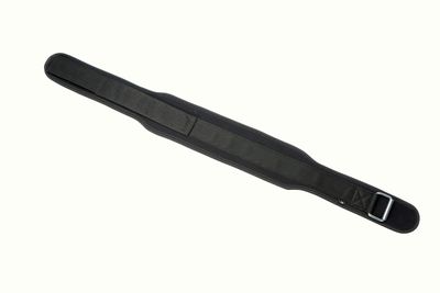 Gewichthebergürtel Neopren - schwarz