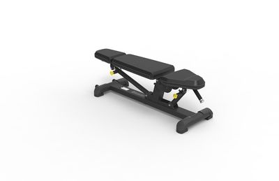 doppelt verstellbare Bank - graphitgrau