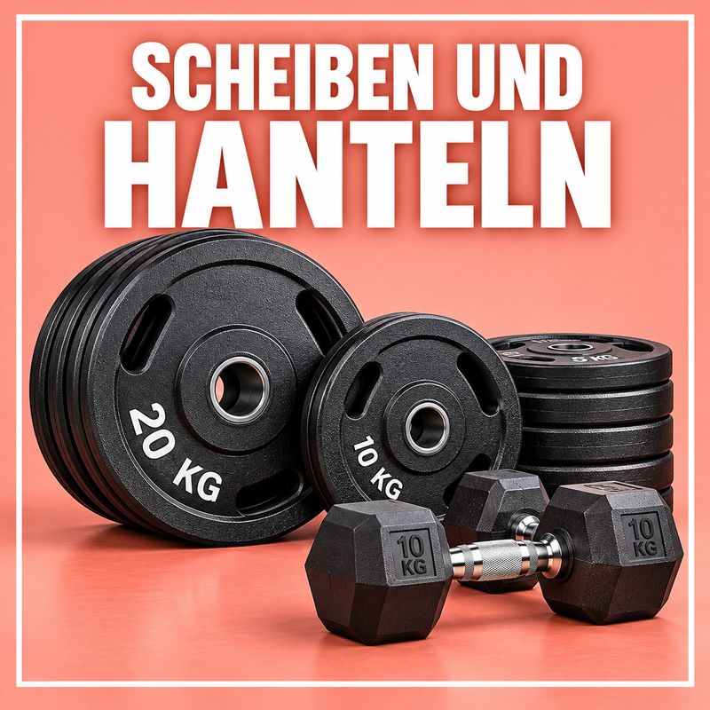 Hanteln, Scheiben, Kurzhanteln