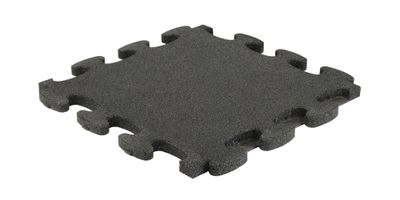 Bodenbelag "Puzzle 3-D" (Fliese 55 x 55 cm ) stark dämpfend , für Freihantel-/Trainingsbereich