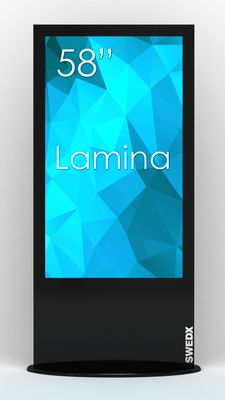 Vorführgerät - Displaystele SWEDX LAMINA 58" Touch