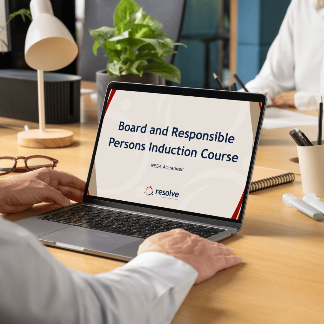 Online Training - Responsible Persons Induction Course (NESA accredited)