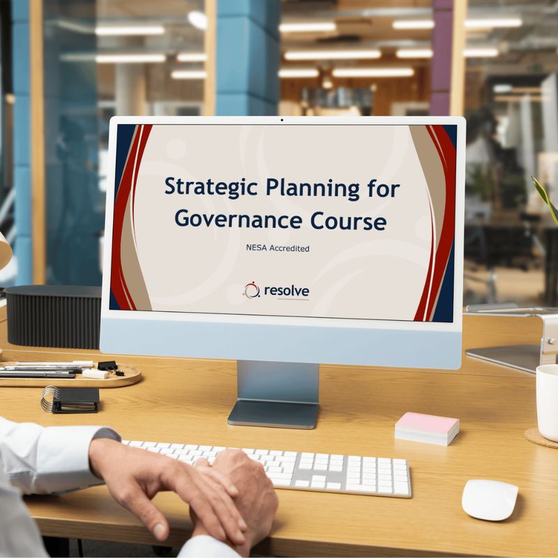 Online Training - Strategic Planning for Governance Course (NESA accredited)