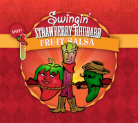 Swingin' Strawberry-Rhubarb Fruit Salsa