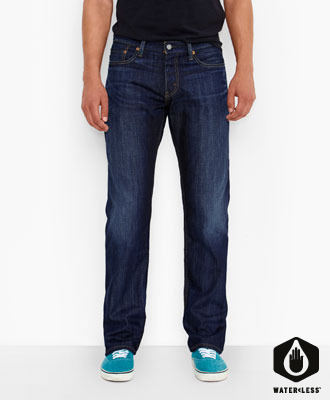 Levis 514-0541 Straight Fit - Shoe String Blue