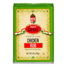 Pride of Szeged Chicken Rub Spice 5 oz (142g)
