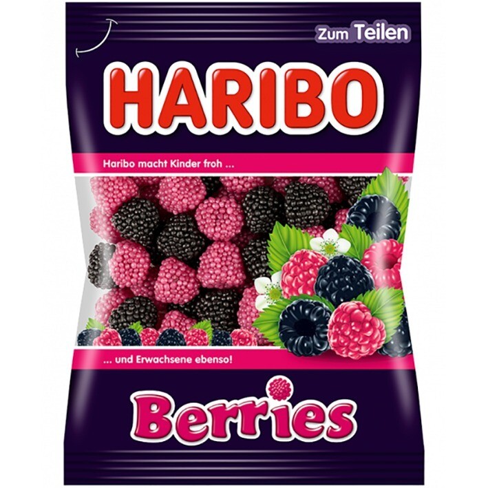 German Haribo Berries 7.05 oz (200g)