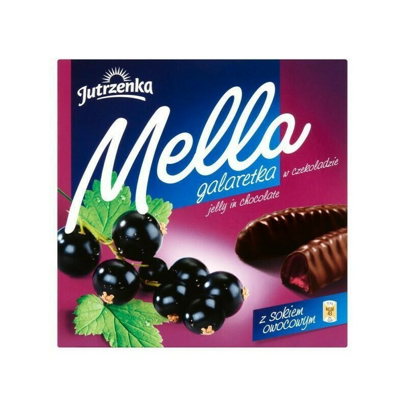 Goplana Black Currant Jello in Chocolate 6.7 oz (190g)