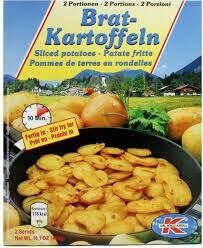 Dr. Willi Knoll Brat-Kartoffeln (Sliced Potatoes) 14.1 oz (400g)