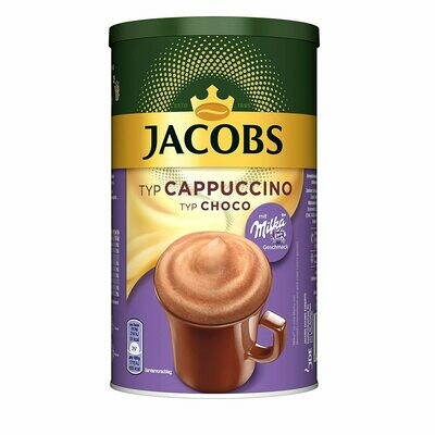 Jacobs Choco Cappuccino Instant Coffee with Milka Chocolate 17.6 oz (500g)