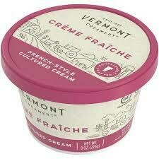 Vermont Creamery Crème Fraîche Tub 8 oz (225g)
