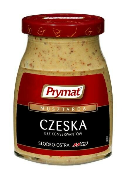 Prymat Czech Mustard (Musztarda Czeska) 6.3 oz (180g)