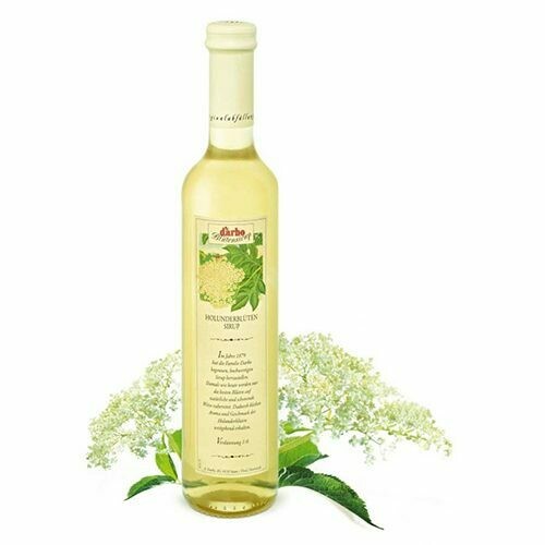Darbo (D'arbo) White Elderflower Syrup 16.9 oz (500ml)