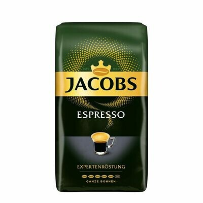Jacobs Expert Espresso Ganze Bohnen (Whole Bean) Coffee 17.6 oz (500g)