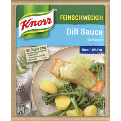 Knorr Feinschmecker Low Fat Dill (Fettarm)  Sauce Mix 1 oz (31g)
