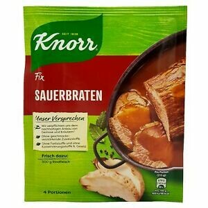 Knorr Fix Pot Roast (Sauerbraten) Mix 1.3 oz (37g)