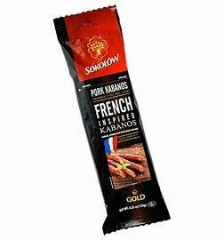 Sokolow Pork French Kabanos Package 4.2 oz (120g)