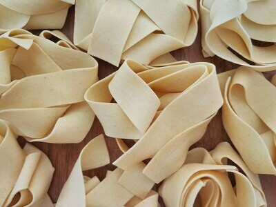 Fresh Italian Pappardelle Pasta 17.6 oz (500g) Package