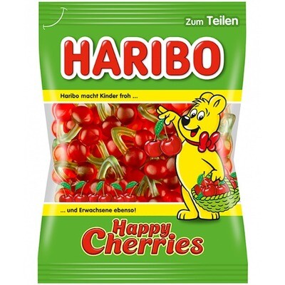 German Haribo Happy Cherries 7.05 oz (200g)