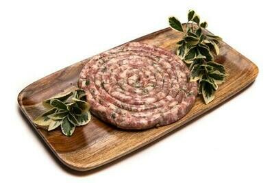 Italian Fresh Pinwheel Sausage with Provolone & Parsley (1.6 lbs)