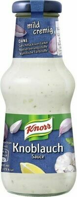 Knorr Garlic (Knoblauch) Sauce Bottle 8.9 oz (250ml)