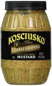 Plochman's Kosciusko Coarse Grained Mustard 9 oz (255 g)