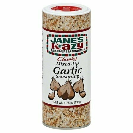 Jane's Krazy Mixed-Up Chunky Garlic 4.8 oz (135g)