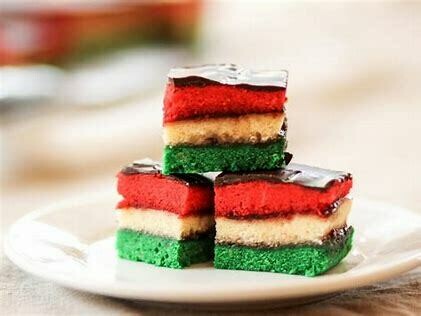 New York Rainbow Cookies (1/2 lb)