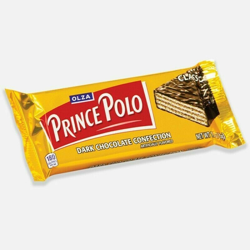 Olza Prince Polo Classic Dark Chocolate Wafer (Wafelek) 1.2 oz (35g)