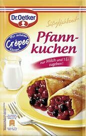 Dr. Oetker Pancake Mix (Süße Mahlzeit Pfannkuchen) 6.7 oz (190g)