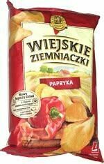 Lorenz Pepper Potato Chips (Wiejskie Ziemniaczki Paprika) 4.6 oz (130g)