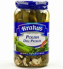 Krakus Polish Dill Pickles 30 oz (887g)