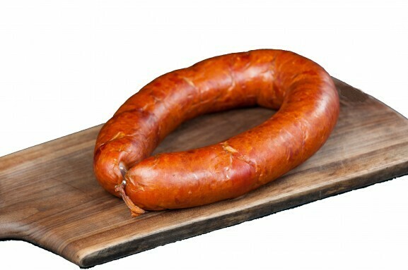 Polish Classic Smoked Kielbasa Large Ring (2+ lbs) - ORDER & PRE-PAY (recommended for shipping customers)