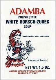 Adamba Polish White Borscht (Zurek) Soup 1.5 oz (43g)