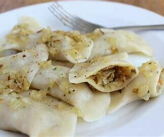 Polish Sauerkraut & Mushroom Pierogi 12-piece 14.5 oz (411g) Package - ORDER & PRE-PAY (recommended for shipping customers)