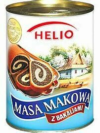 Helio Poppy Seed Filling (Masa Makowa) 30 oz (850g)